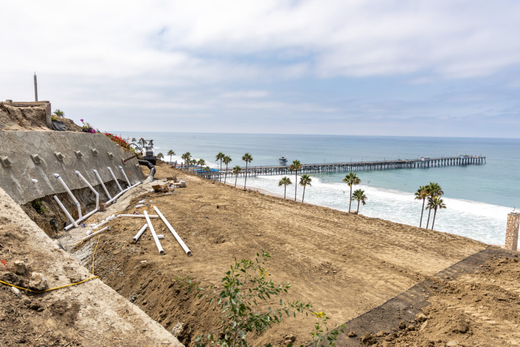 Casa Romantica construction, August 2025