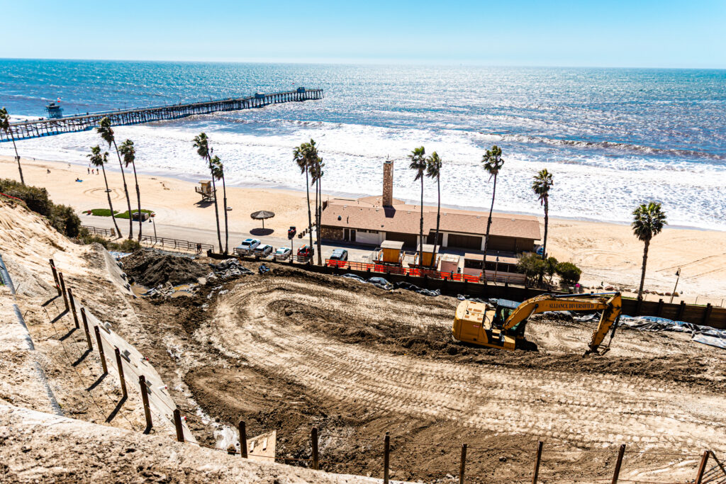 Casa Romantica construction, March 2025