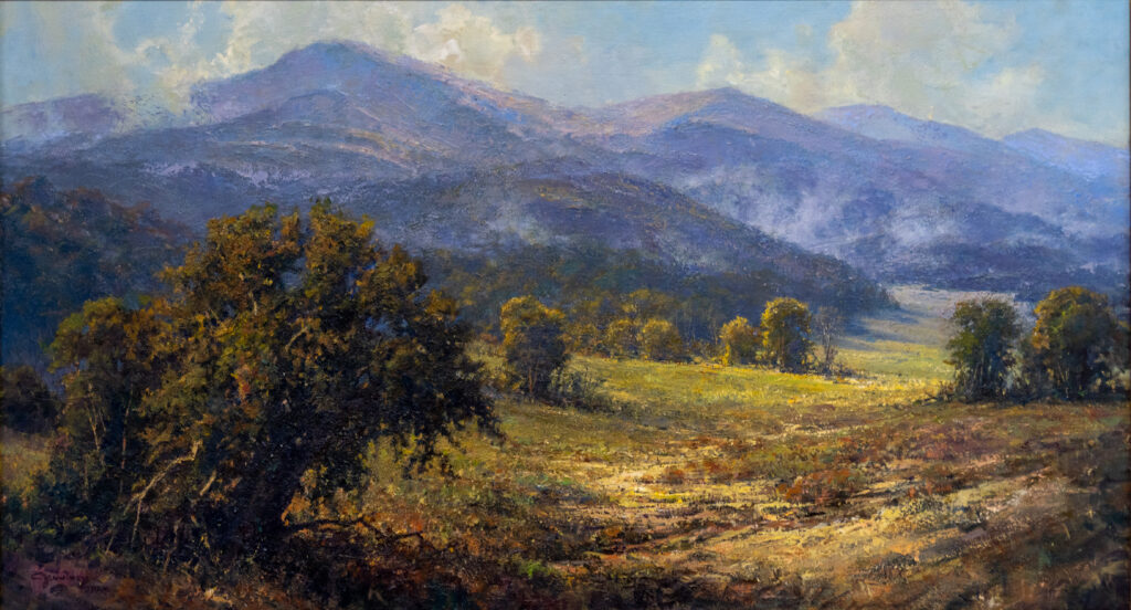 Spring, oil, 28x49, William Scott Jennings